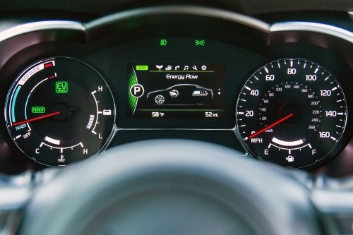 2016 Kia Optima Hybrid EX Sedan Gauge Cluster