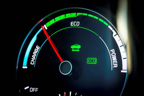 Kia Optima Plug-In Hybrid EX Sedan Gauge Cluster