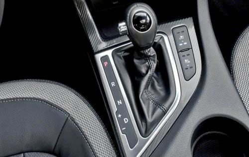 2012 Kia Optima SX Shifter Detail