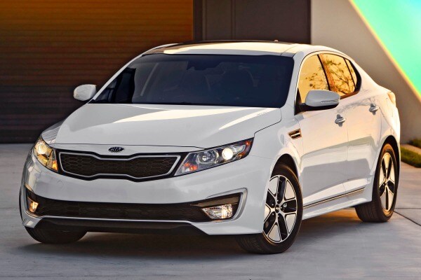 The 2013 Kia Optima The 2013 Kia Optima