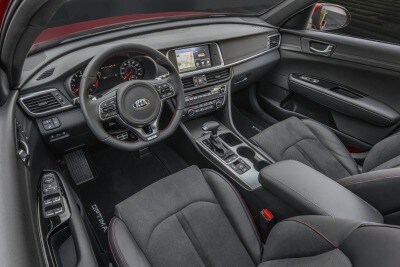 Kia Optima Incentives And Rebates 2018 Kia Optima Sx Turbo Sedan Interior Shown