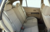2003 Kia Rio Cinco Rear Interior