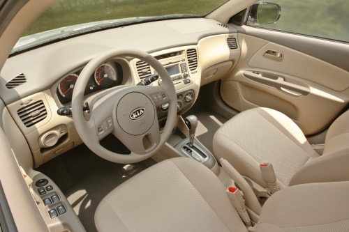 2010 Kia Rio LX Sedan Interior
