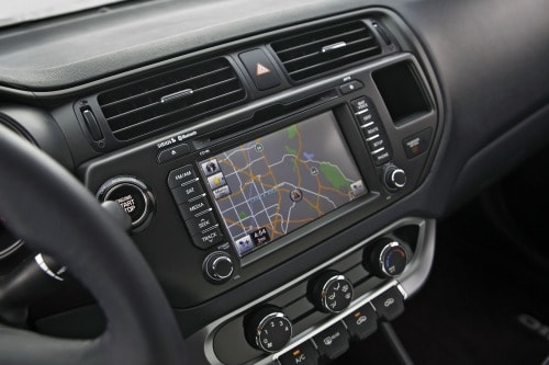 2012 Kia Rio Sedan Center Console
