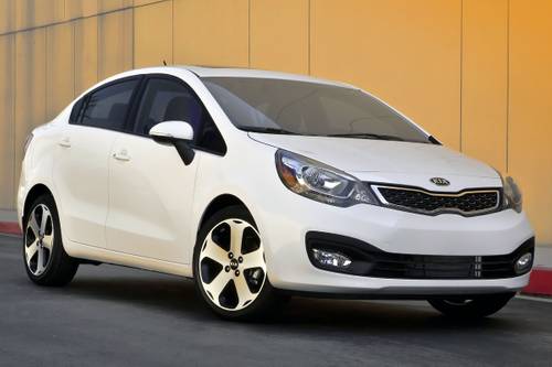 2015 Kia Rio EX Sedan Exterior Shown