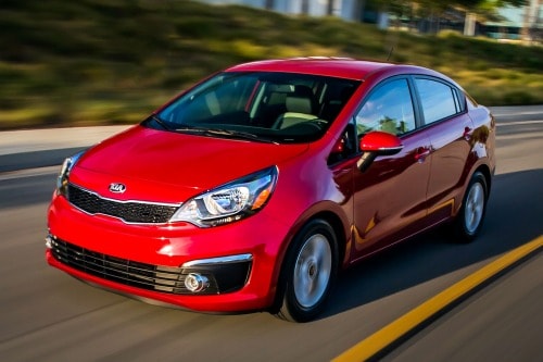 2016 Kia Rio EX Sedan Exterior Shown
