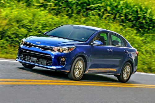 2018 Kia Rio EX Sedan Exterior Shown