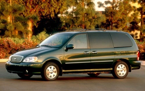 2002 Kia Sedona EX 4dr Minivan Shown