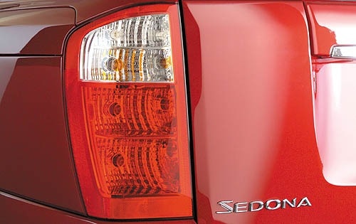 2006 Kia Sedona EX Rear Badging 2006 Kia Sedona EX Rear Badging
