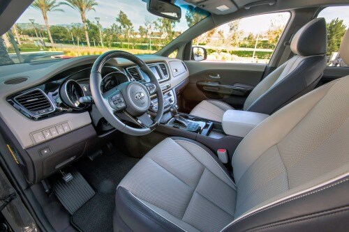 2016 Kia Sedona SX Limited Passenger Minivan Interior Shown