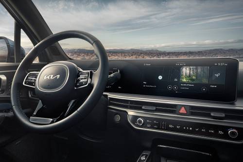 2025 Kia Sorento Plug-In Hybrid SX Prestige 4dr SUV Steering Wheel Detail