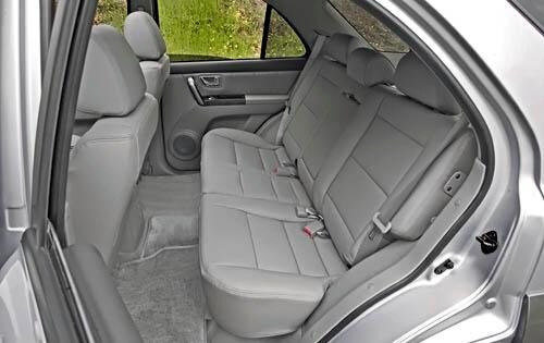 2009 Kia Sorento EX Rear Interior