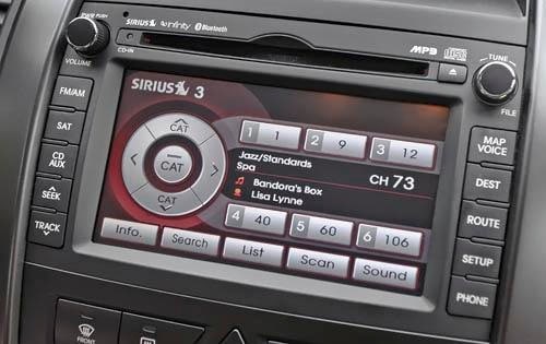 2011 Kia Sorento EX Center Console