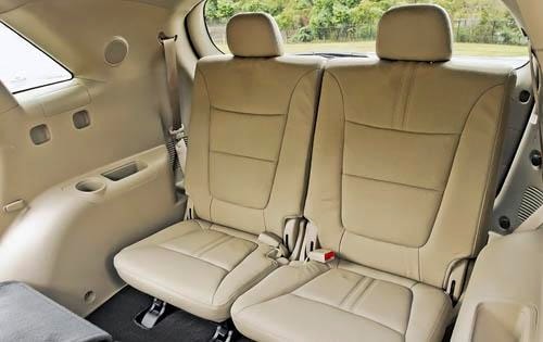 2011 Kia Sorento EX Third Row Seating Detail