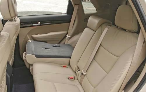 2011 Kia Sorento EX Rear Interior