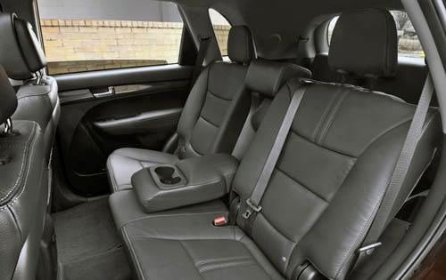 2011 Kia Sorento SX Rear Interior