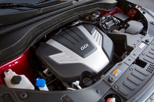 2015 Kia Sorento SX 4dr SUV 3.3L V6 Engine Shown