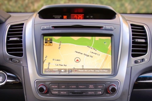 2015 Kia Sorento SX 4dr SUV Navigation System Shown