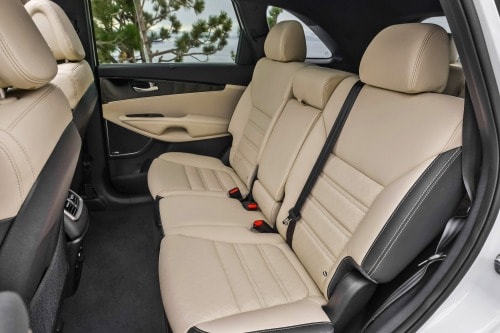 2018 Kia Sorento SX Limited 4dr SUV Rear Interior