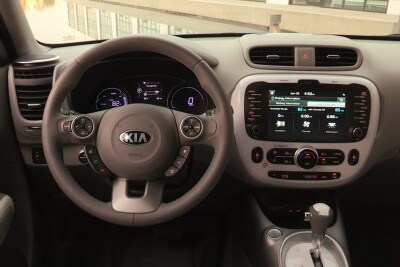 Used 2017 Kia Soul Ev Base Wagon Review Ratings Edmunds Kia Soul Ev Wagon Interior Shown