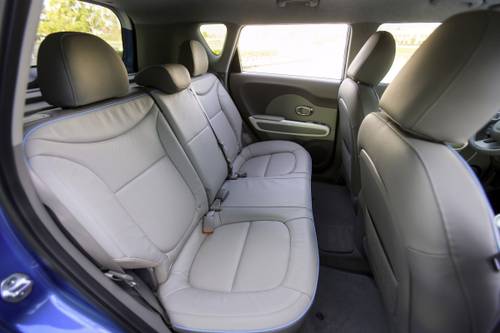 2019 Kia Soul EV + Wagon Rear Interior