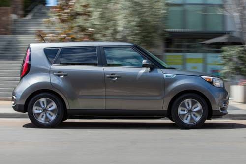 2019 Kia Soul EV + Wagon Profile Shown
