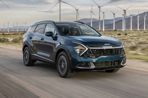 Kia Sportage Hybrid EX 4dr SUV Exterior Shown