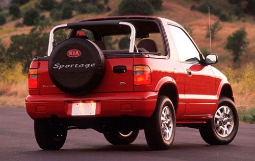 2000 Kia Sportage 2 Dr STD Convertible