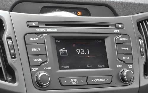 2011 Kia Sportage EX/SX Center Console