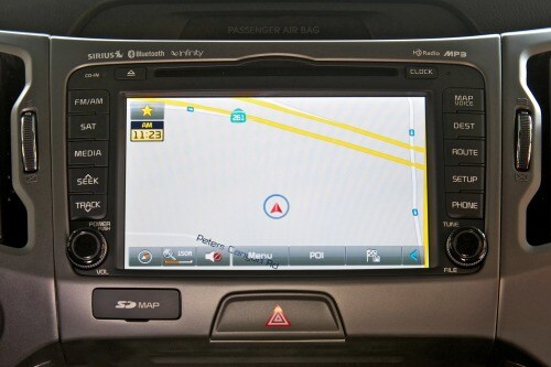 2014 Kia Sportage EX 4dr SUV Navigation System Shown