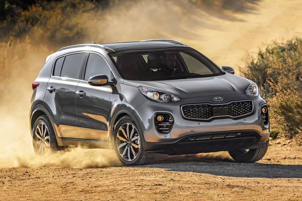 The 2018 Kia Sportage The 2018 Kia Sportage