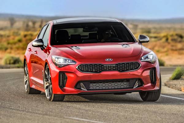 The 2018 Kia Stinger The 2018 Kia Stinger