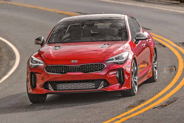 The 2018 Kia Stinger The 2018 Kia Stinger