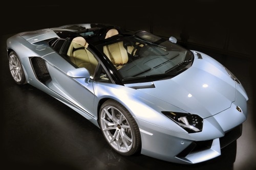 2014 Lamborghini Aventador LP 700-4 Roadster Convertible Exterior