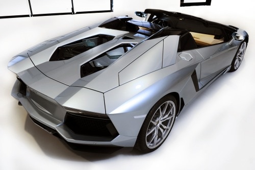 2014 Lamborghini Aventador LP 700-4 Roadster Convertible Exterior