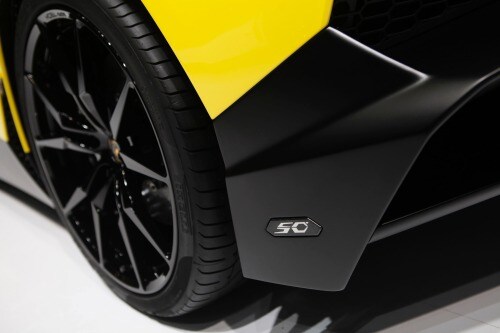 2014 Lamborghini Aventador LP 720-4 50 Anniversario Coupe Rear Badge