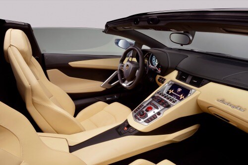 2017 Lamborghini Aventador LP 700-4 Roadster Convertible Interior