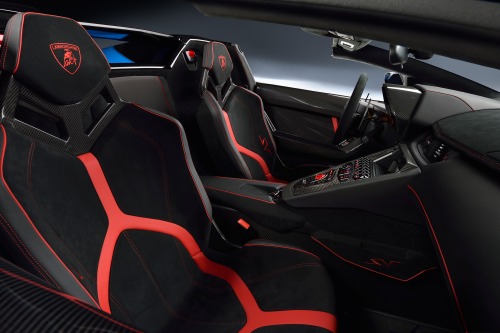 2017 Lamborghini Aventador LP 750-4 Superveloce Roadster Convertible Interior