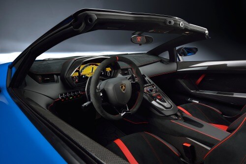2017 Lamborghini Aventador LP 750-4 Superveloce Roadster Convertible Interior