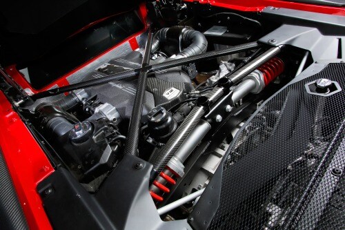 2017 Lamborghini Aventador LP 750-4 Superveloce Coupe 6.5L V12 Engine