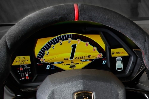 2017 Lamborghini Aventador LP 750-4 Superveloce Coupe Gauge Cluster