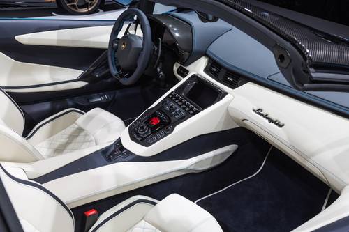 2019 Lamborghini Aventador S Roadster Convertible Dashboard