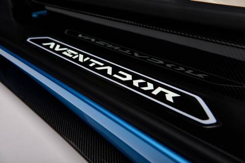 2019 Lamborghini Aventador S Roadster Convertible Interior Detail