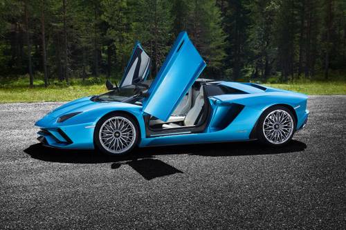 2019 Lamborghini Aventador S Roadster Convertible Exterior