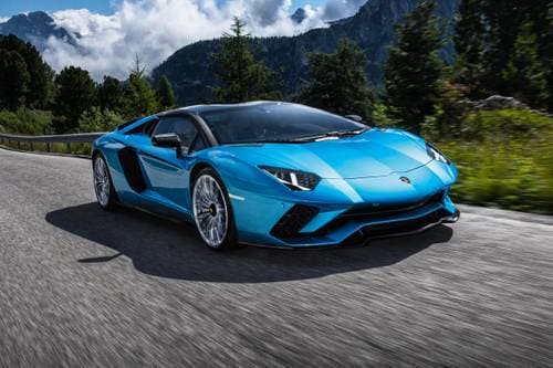2019 Lamborghini Aventador S Roadster Convertible Exterior