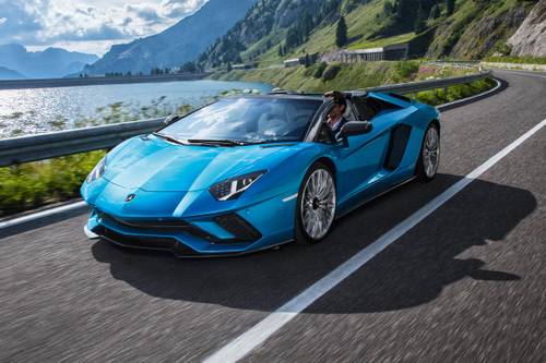 2019 Lamborghini Aventador S Roadster Convertible Exterior