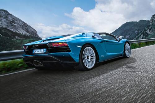 2019 Lamborghini Aventador S Roadster Convertible Exterior