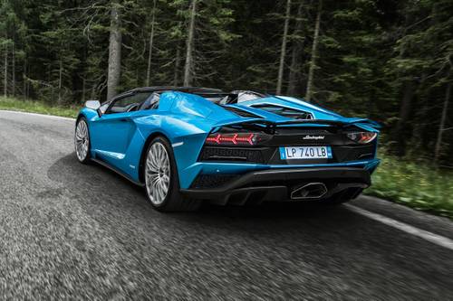2019 Lamborghini Aventador S Roadster Convertible Exterior