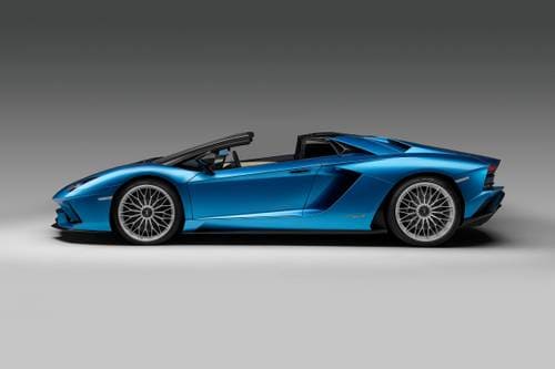 2019 Lamborghini Aventador S Roadster Convertible Profile