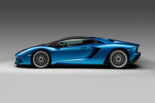 2019 Lamborghini Aventador S Roadster Convertible Profile